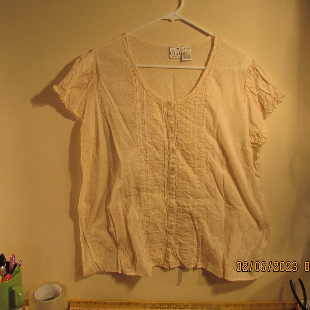 LADIES MATERNITY TOP - DUO MATERNITY - SIZE XL